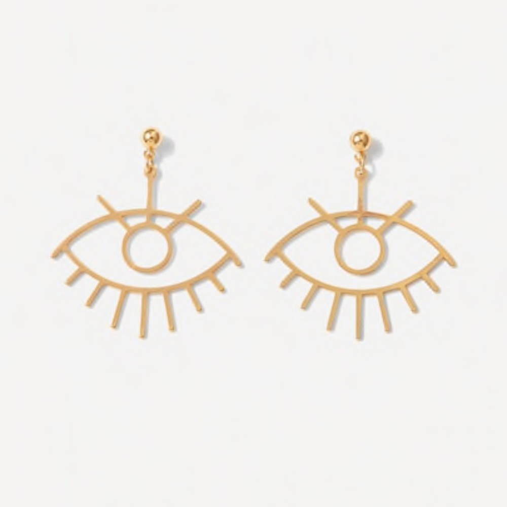 LUCKY EYES Drop Earrings - Picture 1 of 4